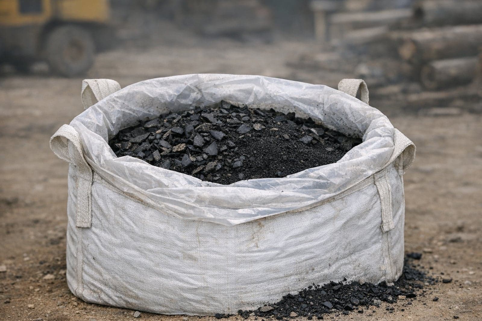 Industrial fines and loose shell formats. Moisture liner standard on fines.